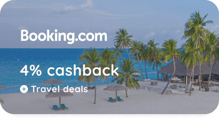 Get cashback at Booking.com with OODLZ.