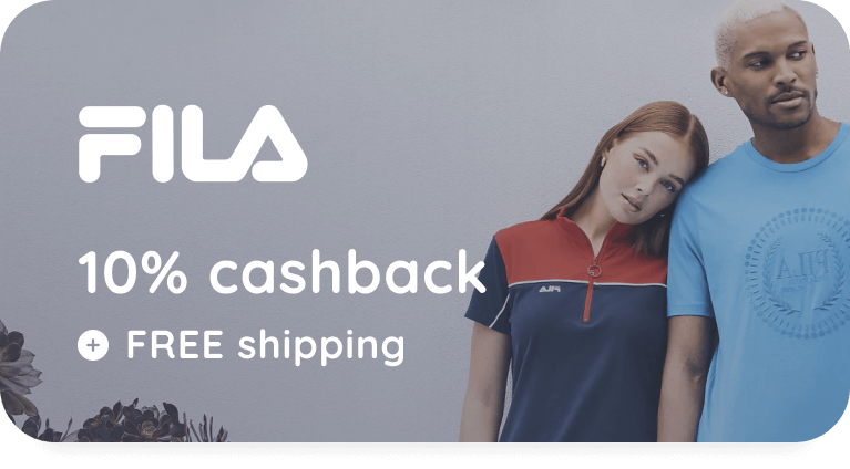 Get cashback at FILA with OODLZ.