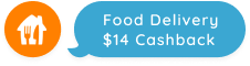 Cashback on food delivery.