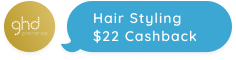 Cashback on hair products.