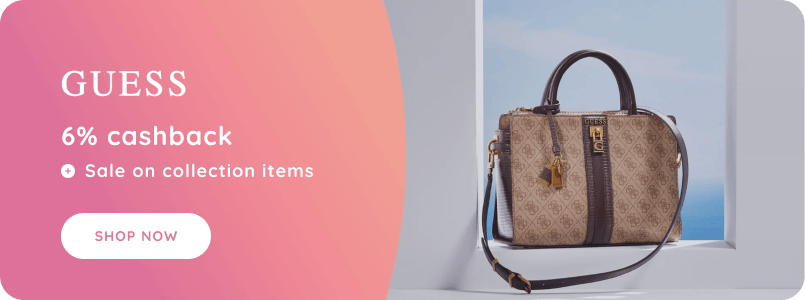 Cashback offers from GUESS.
