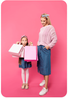 Cashback offers on kids clothing.