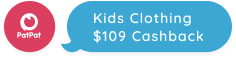 Cashback on kids clothing.